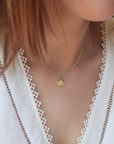 HANAÉ | Collier éventail gold filled - Hipsy