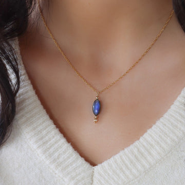 HAYA | Collier labradorite - Hipsy