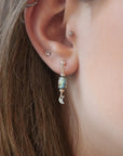 LUA | Boucles d'oreilles labradorite - Hipsy